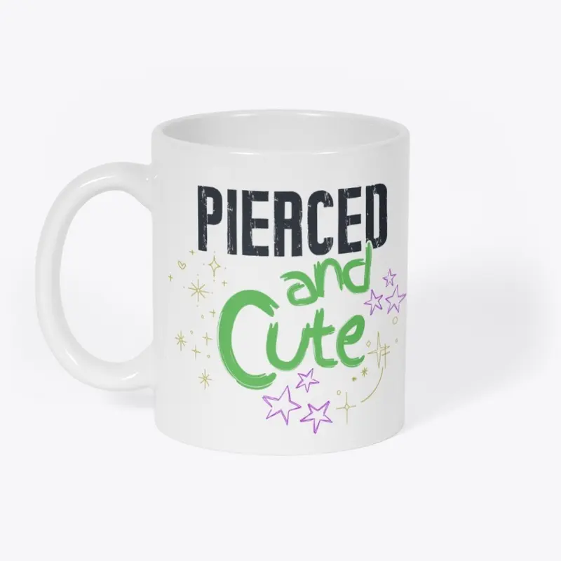 Pierced and Cute Dark Design