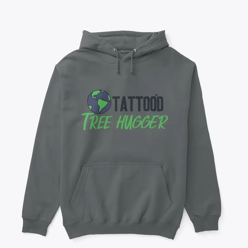 Tattoo'd Tree Hugger Dark Design