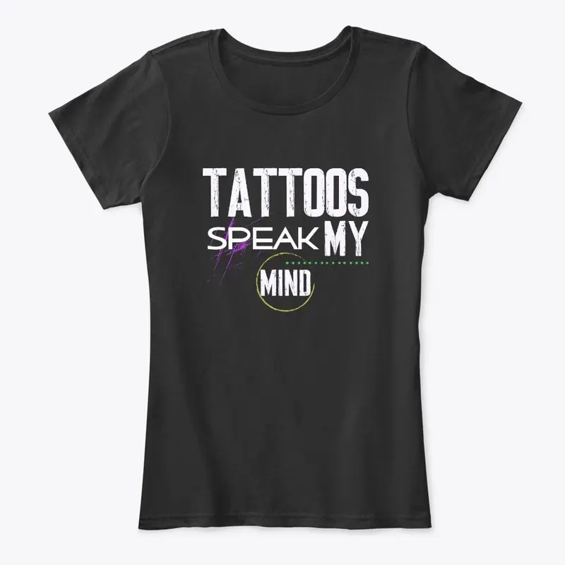 Tattoos Speak My Mind Light Design