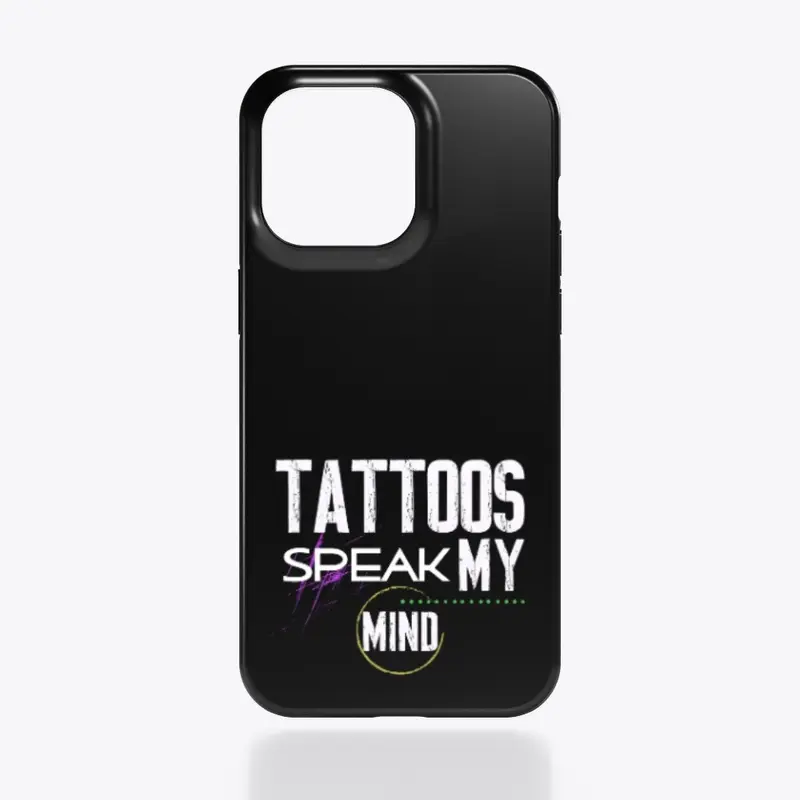 Tattoos Speak My Mind Light Design