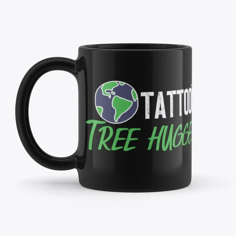 Tattoo'd Tree Hugger Light Design