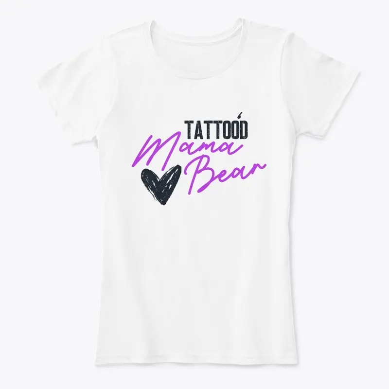 Tattoo'd Mama Bear Dark Design