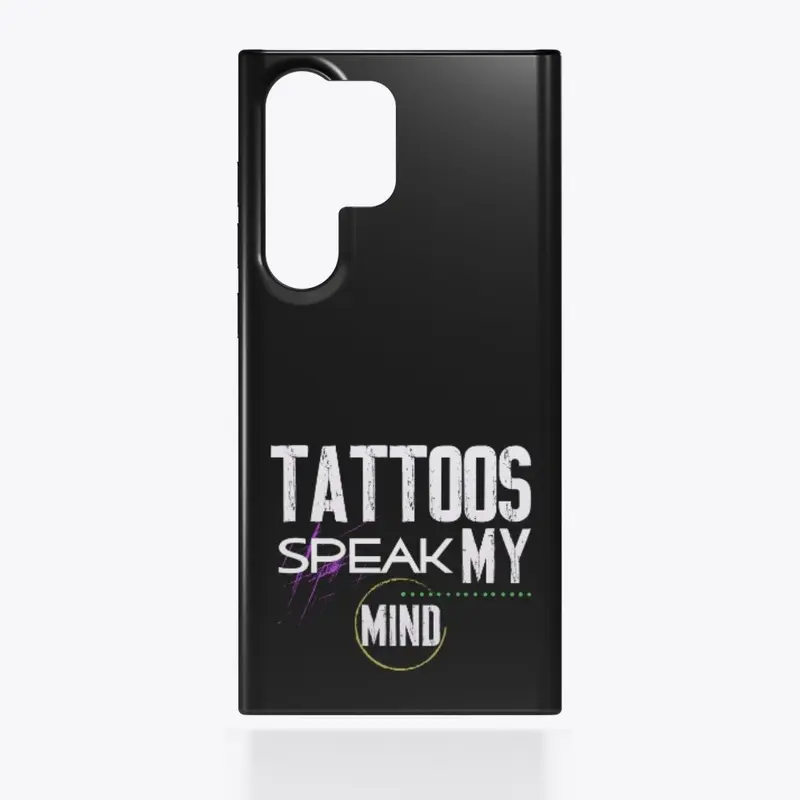 Tattoos Speak My Mind Light Design