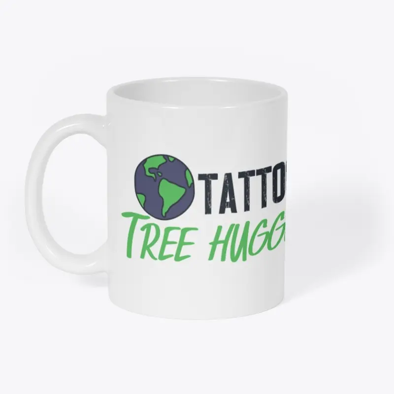 Tattoo'd Tree Hugger Dark Design