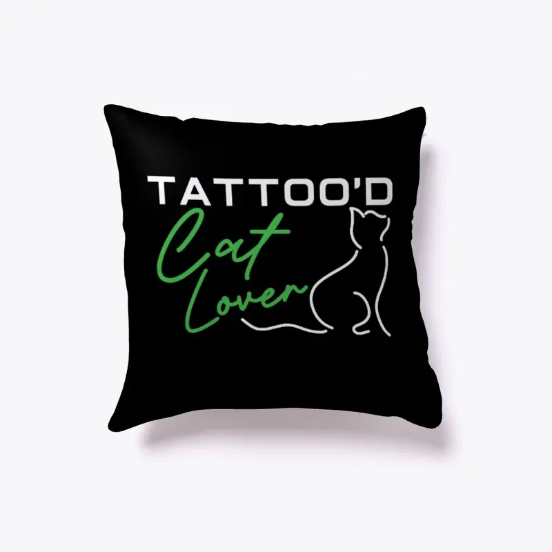 Tattoo'd Cat Lover Light Design